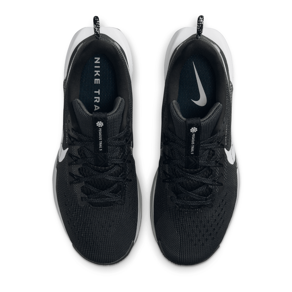 Women’s React Pegasus Trail 5 (001 - Black/White-Anthracite-Wolf Grey)